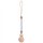 La Nolie Pacifier Clip - Crystal White