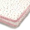 La Nolie Cute Boho Cotton Minky Blanket - Pink