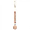 La Nolie Pacifier Clip - Apricot