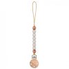 La Nolie Pacifier Clip - Light Grey