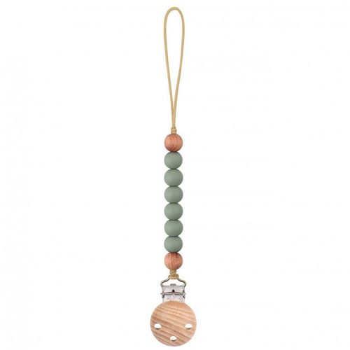 La Nolie Pacifier Clip - Sage Green