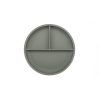 La Nolie Silicone Suction Plate - Sage Green