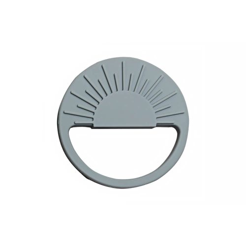 La Nolie Silicone Sensory Sun Teether - Atlas Grey