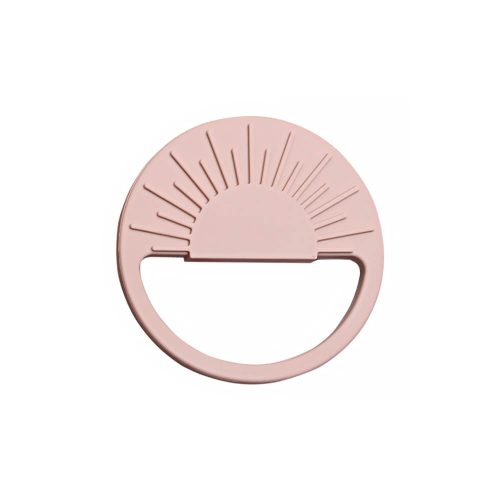 La Nolie Silicone Sensory Sun Teether - Pink