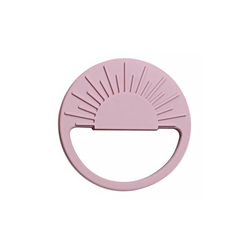 La Nolie Silicone Sensory Sun Teether - Powder Pink